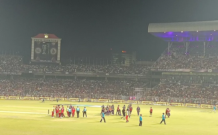 Eden Gardens during an IPL match