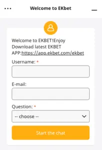 Ekbet 5 ekbet chat support