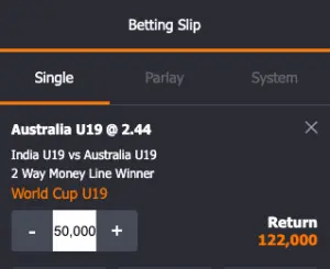 Ekbet 4 ekbet cricket odds