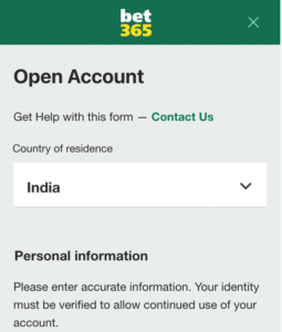 bet365 india review